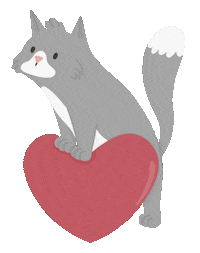 Cat Love Sticker