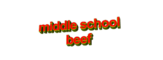 middle school Sticker by AnimatedText