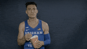 Byu Basketball Gocougs GIF by BYU Cougars