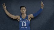 Byu Basketball Gocougs GIF by BYU Cougars