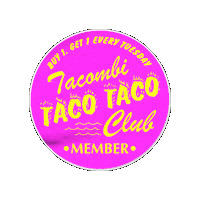 Tacos Taco Tuesday Sticker by Tacombi