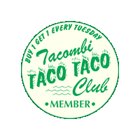 Taco Tuesday Sticker by Tacombi