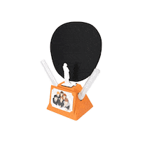 Orange Sticker by takanaga