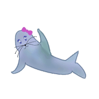 seal hello Sticker