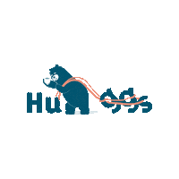 Bear Zoo Sticker by Huggs Coffee