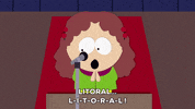 microphone stand GIF by South Park 