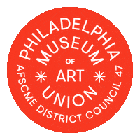 pmaunionsolidarity philadelphia union unionvote philadelphiamuseumofart Sticker