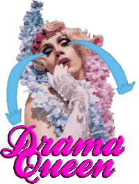 Queen Drama Sticker