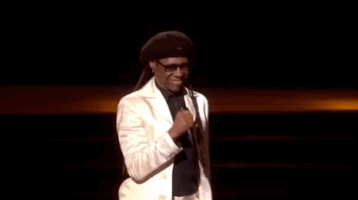 happy nile rodgers GIF by BRIT Awards