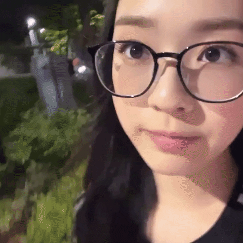K Pop Glasses GIF