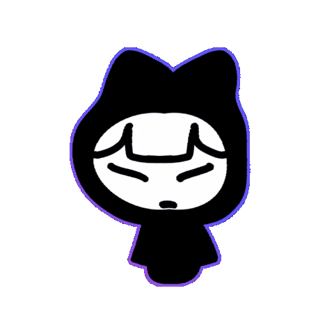 Tired Good Night Sticker