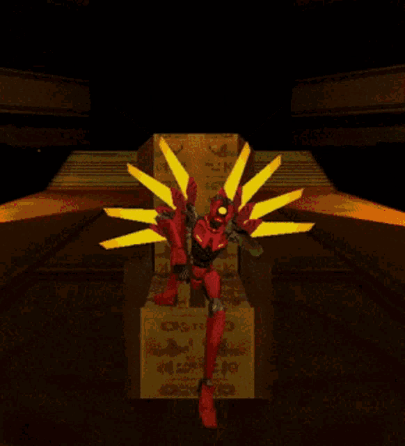 Dragghon giphyupload v2 ultrakill knuckle crack GIF