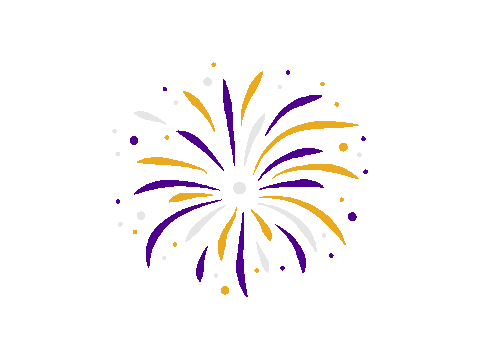 UMHBAlumni giphyupload firework umhb umhbalumni Sticker