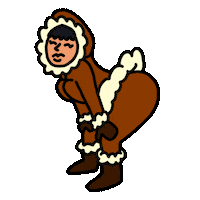 Sexy Snow Sticker by herbertonic
