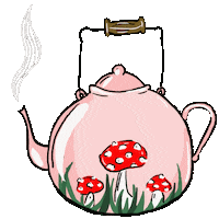 Tea Time Sticker