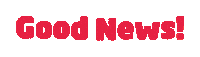 Good News Sticker by von Mende Marketing