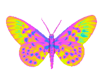 Pink Flying Sticker