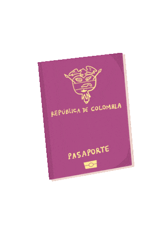 Colombia Libro Sticker