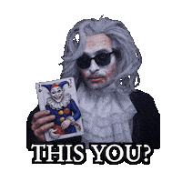 Clown Are You Dumb Sticker