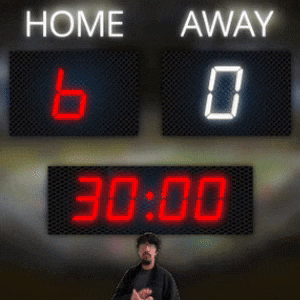 Home: 6, Away: 0