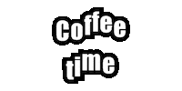 Bungbink coffee coffee time bink กาแฟ Sticker
