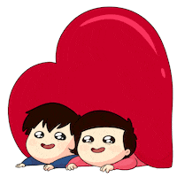 In Love Heart Sticker by Simple&Madama