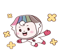 Happy Fly Sticker by ddmkorea