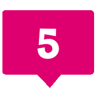 Pink Tag Sticker by Miss Evangeline