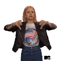 Pink Hair Mtv Emas Sticker by Premios MTV MIAW