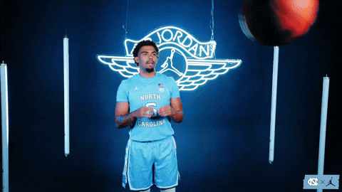 University Of North Carolina Basketball GIF by UNC Tar Heels