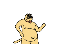 Oh Yeah Dancing Sticker by ChonkyCom