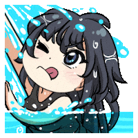 Water Leaking Sticker by Jin