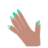 Nail Sticker by あないすみーやそこ