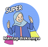 Sale Promo Sticker by Aplikasi Super