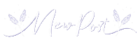 New Post Sticker by Reem Juan
