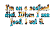 Eat Digital Art Sticker