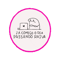 Working Bom Dia Sticker by elateks