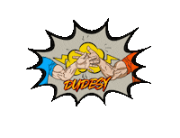 Palsofdudesy podcast handshake muscles arms Sticker