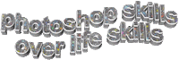 life photoshop Sticker by AnimatedText