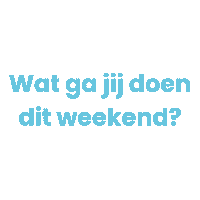 Weekend Kinderfeestje Sticker by Go-Kids Eindhoven