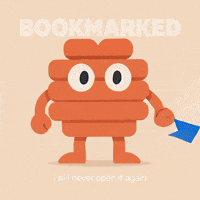 Bookmark Read GIF by otomato