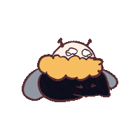 Sad Art Sticker