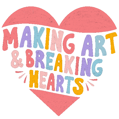 Art Love Sticker by Chantel Sanchez