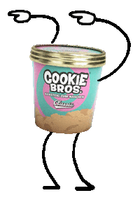 Cookiedough Keksteig Sticker by Cookie Bros