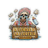 Halloween Quejas Sticker