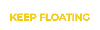 Float On Sticker by Lemonadefloat.com