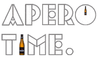 Time Beer Sticker by OMER. Traditional Blond