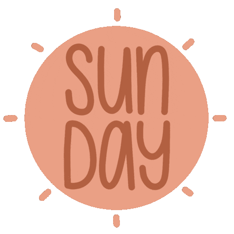 Days Of The Week Pink Sticker