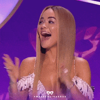 Happy Rita Ora GIF by The Masked Singer UK & The Masked Dancer UK