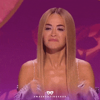 Happy Rita Ora GIF by The Masked Singer UK & The Masked Dancer UK